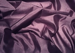Mauve/Eggplant Organza Dupioni, Light Weight, 100 Silk, 54″W, By Yard (TS-7101H)