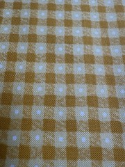Huff-N-Puff quilt fabric by Andover 2724-Y Golden yellow checks