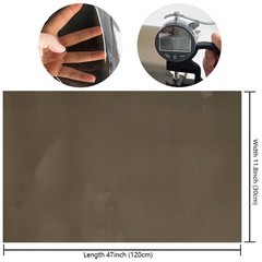 ONEART | 30 Gauge Leather Vinyl, Solid Color See-Through Waterproof Jelly Fau…