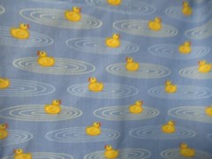 Fabric Traditions- Challis Roos Ducks Swimming In Pond VTG 2011 30″X44 NEW