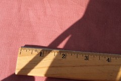 1 1/2 Yds Mavue Pink Fine Wale Corduroy Fabric