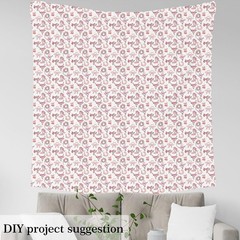 Western Cowgirl Fabric by The Yard,Soft Polyester,Cowboy Hats Boots Horseshoe…