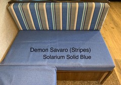 Richloom Solarium Denim Sovaro 100% Polyester Outdoor Fabric by the yard