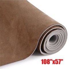 Automotive Suede Headliner Fabric with Foam Backing Car DIY Replacement Brown