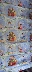 Gorgeous Vintage E.T. Themed Fabric Remnant (153cm x 235cm)
