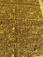 “Morembo Designs” Screen Printed by Hand 1970’s Nairobi, Kenya Fabric