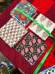 Remnants Fat Quarters Bundles Cotton Paisley Craft Floral Cotton Fabric,Scraps
