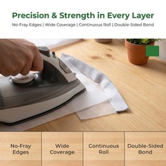 Double-sided Adhesive Lining Ironing Fabric Non-woven Fusible Interfacing