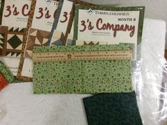 4+ yds – 15 cuts quilting fabric RJR Thimbleberries Cotton + quilt Patterns READ