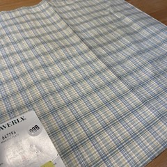 Waverly Vintage Pimlico Plaid Aqua/Buttercream 17” X 17”New