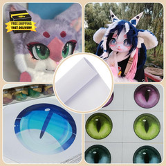 Custom Fursuit Eye Mesh, 39X11.8Inch White PVC Plastic Net 0.2Mm Thick Waterproo