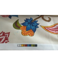 Vintage Waverly Screen Print Fabric Rambouillet The Place Vedome Collection