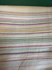 8 Yards 31” Of Slub Cotton Guaze Fabric Sold By The Yard. (76)