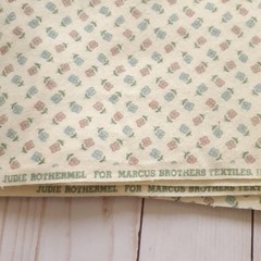 Judie Rothermel for Marcus Brothers Textiles Mini Floral Flannel Yellow 1 1/3 yd