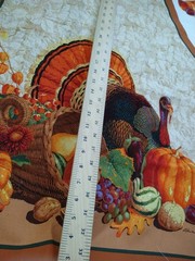 Fabric Traditions Thanksgiving Holiday Harvest Cut & Sew Apron Autumn 36″/48″