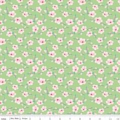 Painted Petals, 5″ x 5″ Squares, Riley Blake $3.99 Ships ANY Amount Of Fabric