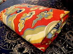 Vintage Larsen? 115” Sq Panel Woven Printed Upholstery Fabric Auspicious Clouds