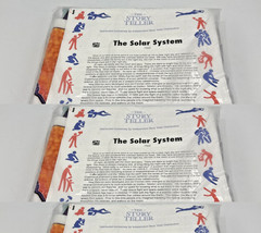 Vintage Uncut Solar System Felt Story Board Fabric The Storyteller See Touch