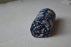 NO TARRIF CHARGES 100% ✅100%Cotton Floral Print Hand Print 15 Yard fabric ZK-8*