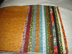 46 Thimbleberries quilt sew craft cotton fabric layer cake squares top block lot