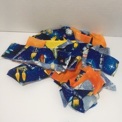 1 Pounds 7 Ounces Cotton Print Fabrics Scraps Quilt