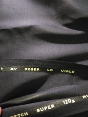 Robert La Viale Suiting Fabric Rapture 120s Stretch Worsted Wool Blend