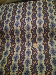 Floral Stripes Cotton Fabric 45″ X 36″