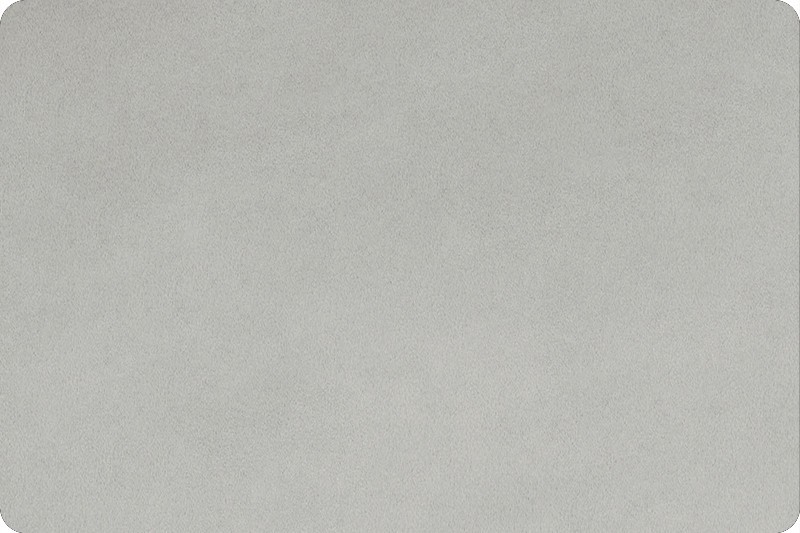 3 Yard Piece – Minky Silver Gray 108″ Wide Micro Plush Fabric Precut M601.01