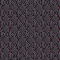 63″ Diamond Quilted Nappa Faux Leather Upholstery Fabric Foam Backed Auto DIY