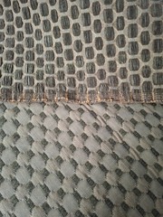Vintage Heavy Upholstery Fabric Avocado Green Reversible 39″ x 34″