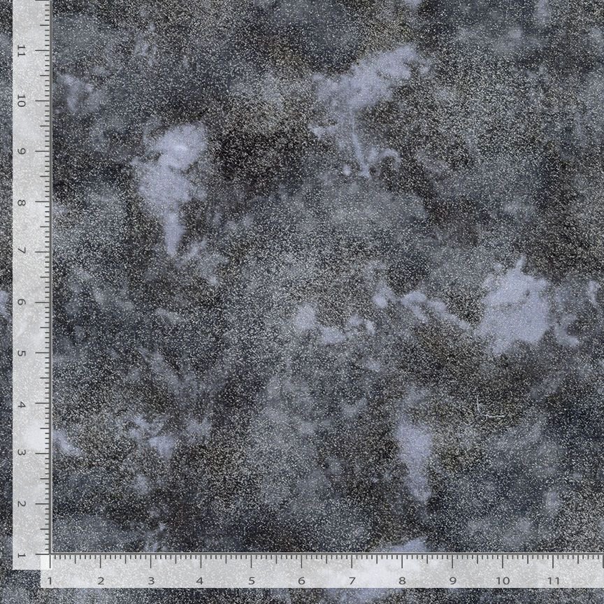 Abstract Fabric | Shimmer Pebble Silver Metallic Basic | Timeless Treasures YARD