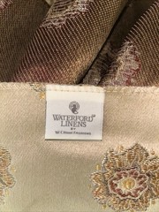 Waterford Fabric Remnant Originally A King Duvet Cover