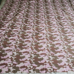 Cotton Decorator or Shirting Fabric Pink & Brown Camouflaged 58″ Wide x 1⅔ yards