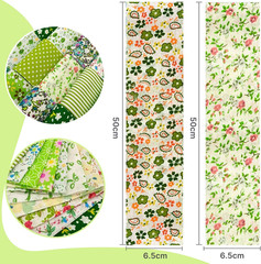 80 Pcs Jelly Roll Fabric Strips for Quilting Sewing,2.6 Inch Precut Cotton Flora