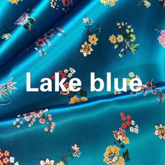 Chinese Floral Satin Faux Silk Fabric Jacquard Brocade Tang Suits Upholstery Sew