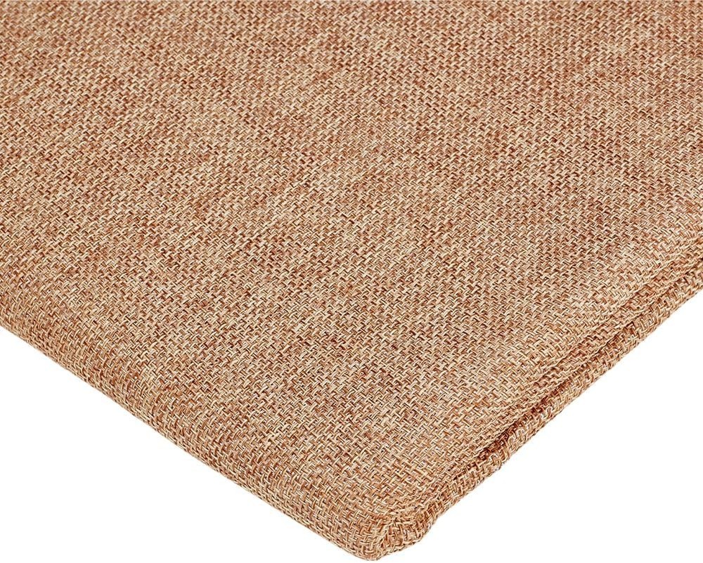OLYCRAFT 19.7×57.5 Inch Beige Speaker Grill Cloth Linen Speaker Fabric | Dustpro