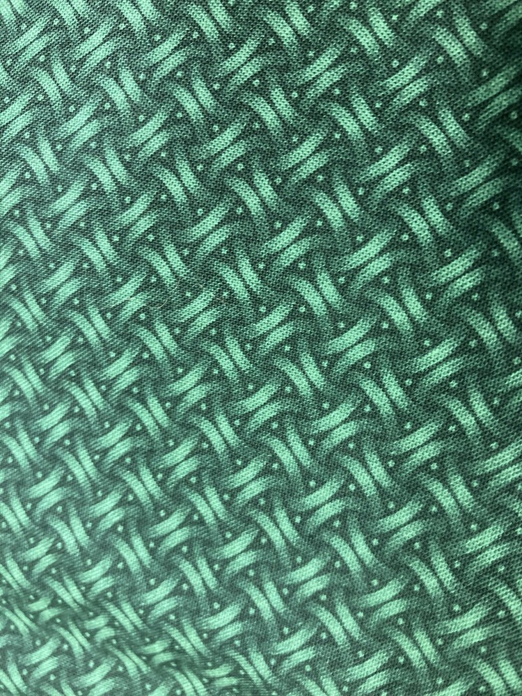 1 Yard Green 44” Wide 100% Cotton