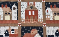 Country Classics Simple Traditions by Ameritex Countrycore Cheater Quilt 35X15