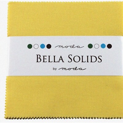 Yellow 42 Precut 5-Inch Cotton Fabric Squares