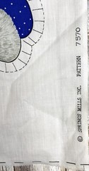 VINTAGE SPRING MILLS MOUSE PATTERN FABRIC 7570