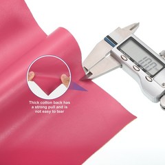 1 Yard PU Faux Leather Fabric for Red Pink Faux Leather Material