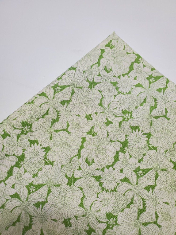 Liberty Fabrics 100% Cotton Florals Green Sew Quilt Craft NEW FAT QUARTER