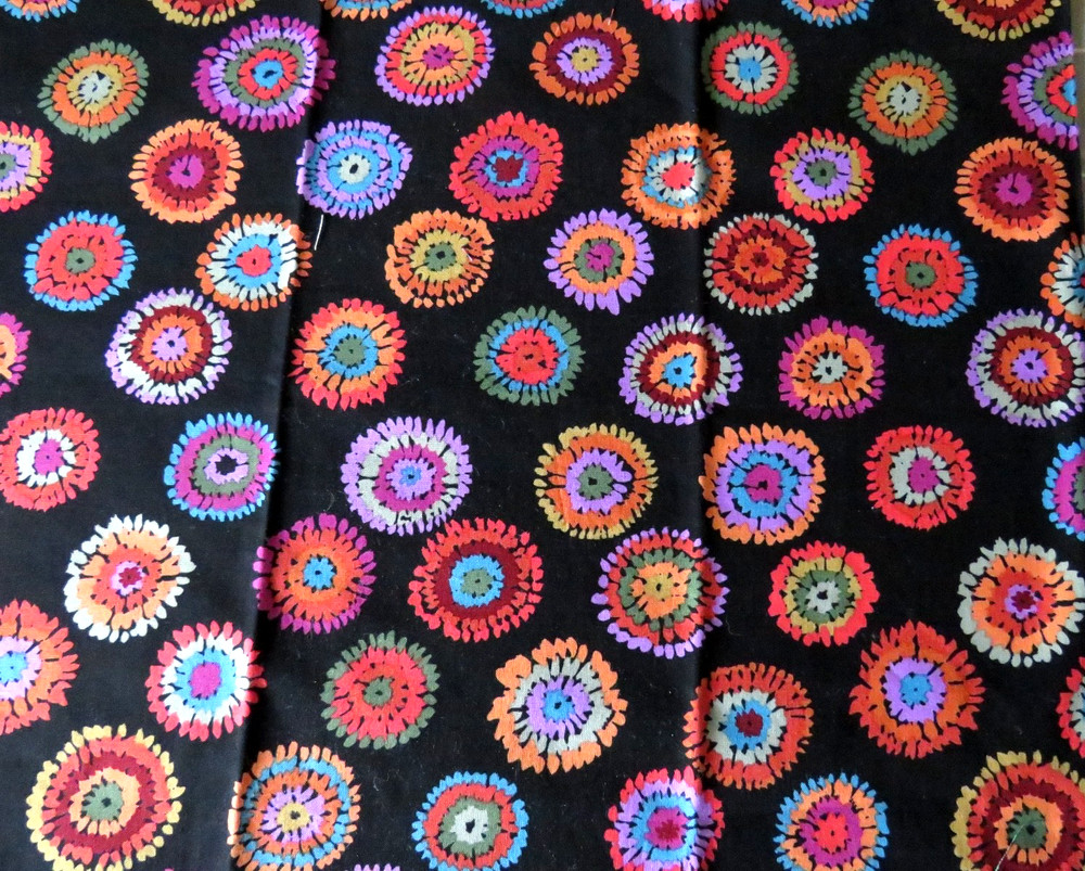 Kaffe Fassett PLINK BLACK PWGP109 13” X WOF original issue original issue