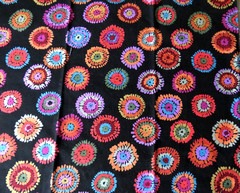Kaffe Fassett PLINK BLACK PWGP109 13” X WOF original issue original issue