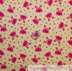 BonEful Fabric FQ Cotton Quilt Flannel White Pink Blue Yellow Baby Boy Girl Dot