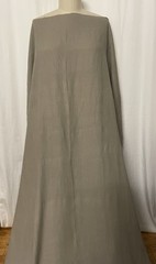100% Washed Midweight Linen Neutral Taupe Color Fabric By The Yard 59 ” Wide