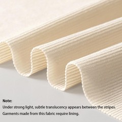 1 Yard Corduroy Fabric, 60″ Wide Cream White Sofa Fabric, Breathable Apparel Fab