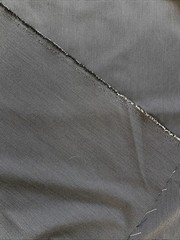 Fabric Poly/Viscose Black & White Microdot 58”x3.5 Yds One Way Stretch