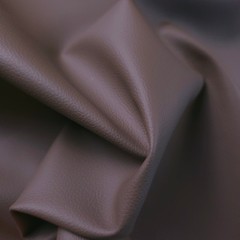 Sable Brown Pebble Faux Leather Vinyl Fabric 54″ BTY Matte Matte 1mm Upholstery
