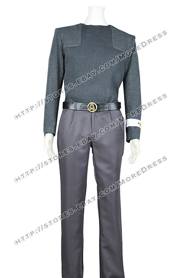 Captain James T. Kirk Cosplay Costume For Star Trek Top Pants Outfit Suit Set